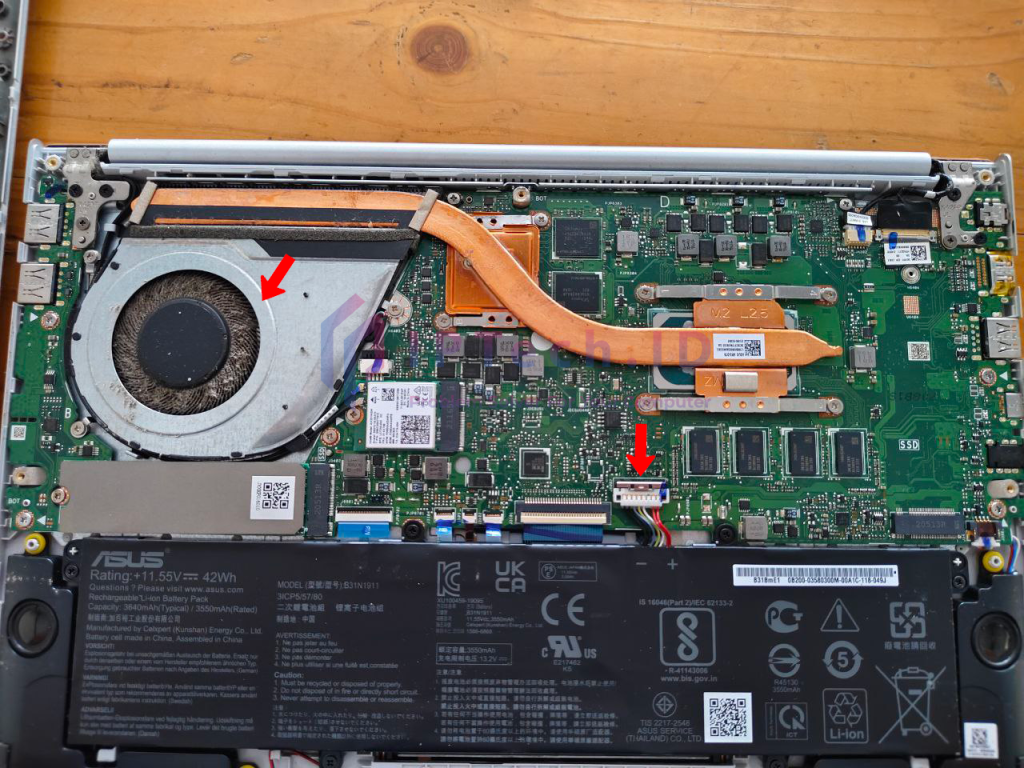 Cleaning Laptop VivoBook Ultra 14 K413 X421EQY
