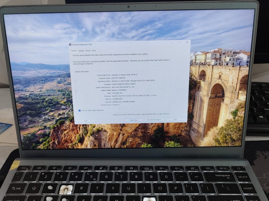 Intip Dalaman Laptop MSI Modern B10RBSW | Apa saja yang bisa di Upgrade ?